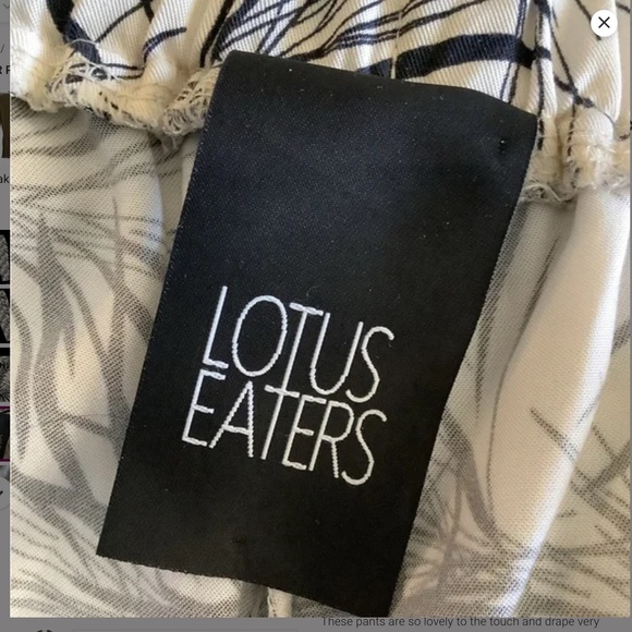 Lotus Eaters pants - Picture 4 of 5